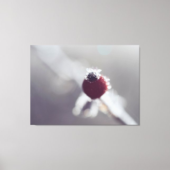 Impression en toile étirée - Berry d'hiver (Recto)