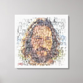 Impression en toile étirée de l'humanité