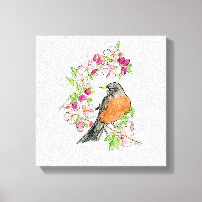 Impression en toile étirée du Michigan (Recto)