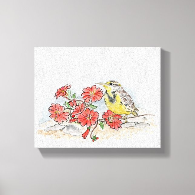 Impression en toile étirée Montana (Recto)