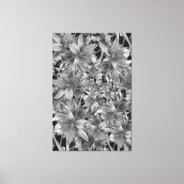 Impression en toile étirée noire ou blanche