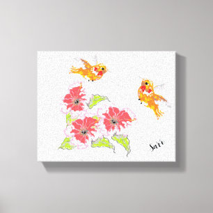 Impression en toile étirée : Sentiment tropical