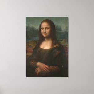 Impression en toile Mona Lisa 36x48