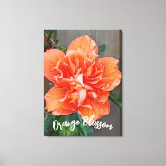 Impression en toile orange