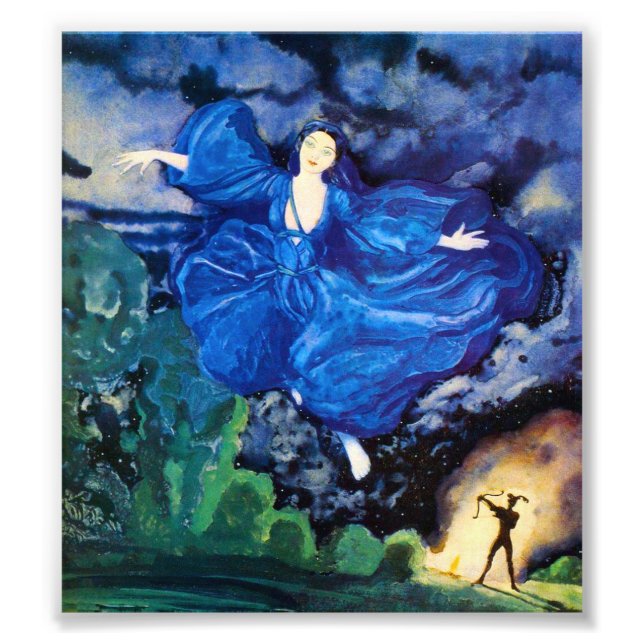 Impression Fée Bleue (Devant)