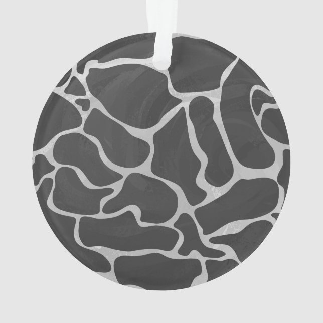 Impression Giraffe noir et gris clair (dos)