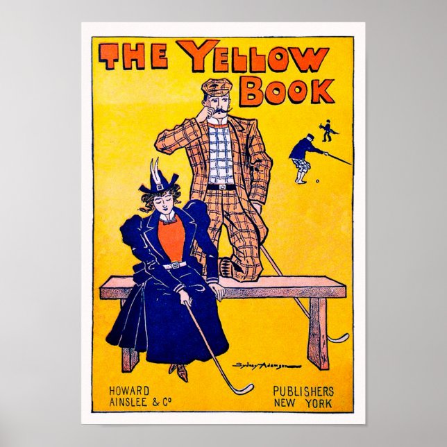 Impression Golfeur femme vintage (Devant)