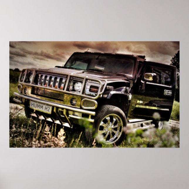 Impression Hummer H2 (Devant)