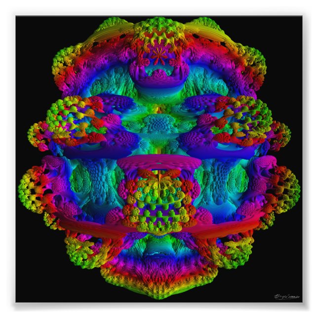 Impression Mandelbulb 2 (Devant)