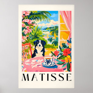 Impression Matisse Border Collie Imprimé Drôle de