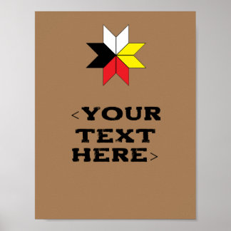 Impression MiKmaq Star