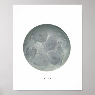 Impression Moon Peint
