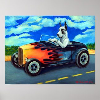 Impression murale de l'affiche Great Dane