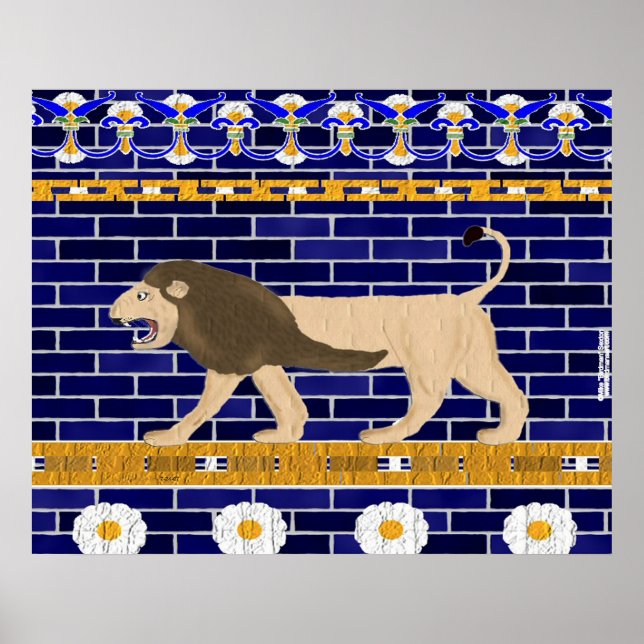 Impression murale Istar Gate Lion (Devant)