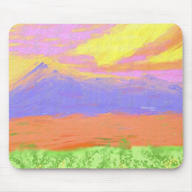 Impression New Mexico Art Mousepad (Vorne)