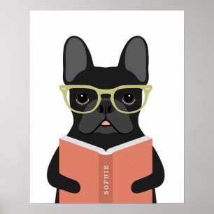 Impression personnalisée de Bouledogue français