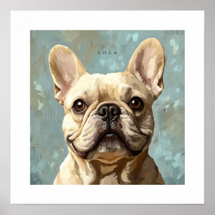 Impression personnalisée de Bouledogue français