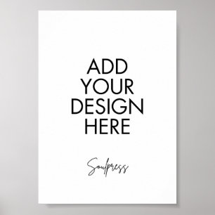 Impression personnalisée de signature 5x7"