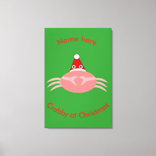 Impression personnalisée du crabe de Noël
