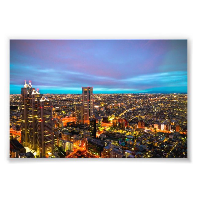 IMPRESSION PHOTO 新宿の夜景 (Devant)