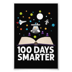 Impression Photo 100e jour d'école 100 jours de livres plus intelli