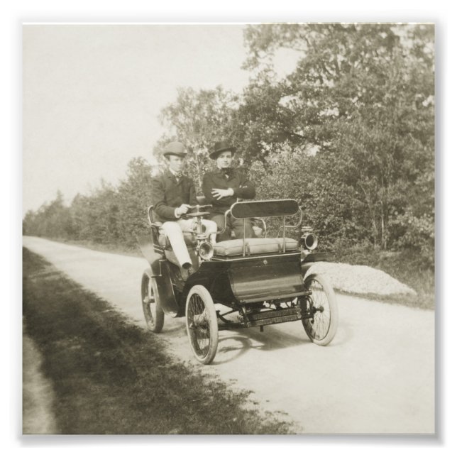 Impression Photo 1900 de Dion Bouton (Devant)