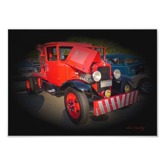 IMPRESSION PHOTO 1932 CHEVY TOW TRUCK (Devant)