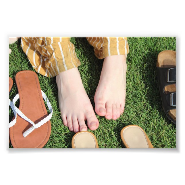 Impression photo 1pieds (Devant)