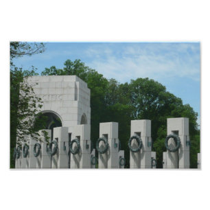 Impression Photo 2ÈME GUERRE MONDIALE Memorial Wreath II à Washingt