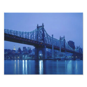Impression Photo 59th Street Bridge, New York, États-Unis