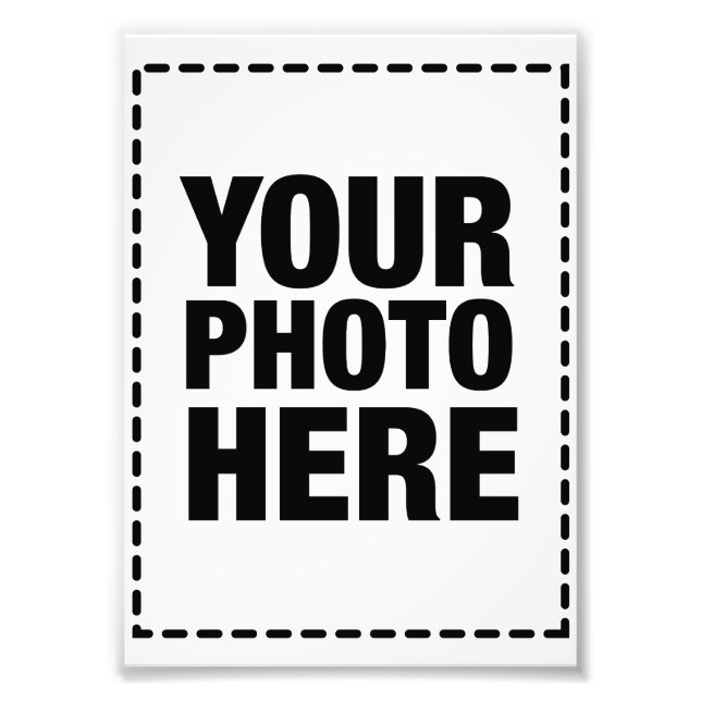 Impression photo - 5x7 (Devant)