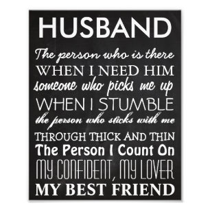 Impression Photo 8x10 Mariage Mari Word Art Collage House Règles