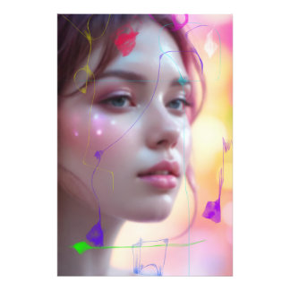 Impression Photo A Girl with Minimalist Retouch