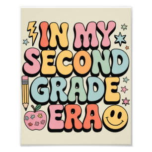 Impression Photo À l'époque de ma deuxième année d'école 2e année E