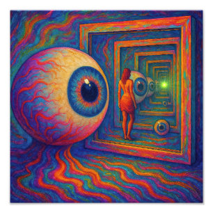 Impression Photo "A travers le prisme de la vue"