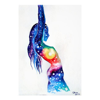 Impression Photo A woman and her inner universe
