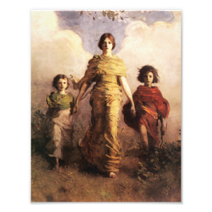 Impression Photo Abbott Handerson Thayer Une Vierge
