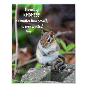 Impression Photo Actes De Gentillesse Citation Inspirationnelle Chi