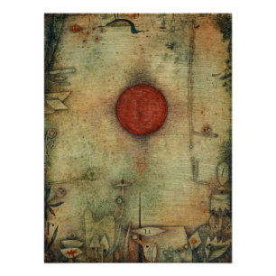 Impression Photo Ad marginem, On the Edge par Paul Klee