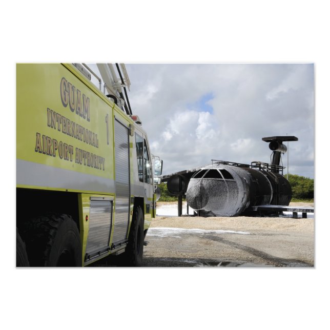 Impression Photo Aéroport WONPAT de Guam (Devant)