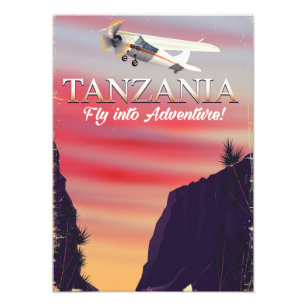 Impression Photo Affiche africaine en Tanzanie