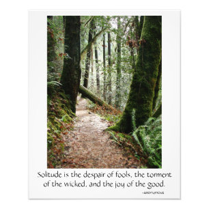 Impression Photo Affiche de sentier de randonnée de séquoias