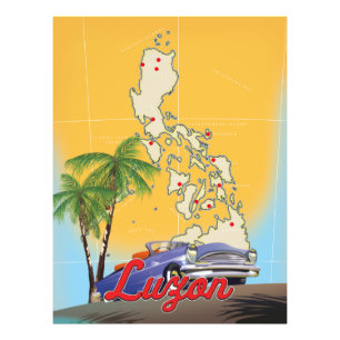 Impression Photo Affiche de voyage à Luzon Philippines