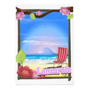 Impression Photo Affiche de voyage Lanzarote