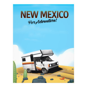 Impression Photo Affiche de voyage "Pour l'aventure" du Nouveau-Mex