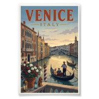 Affiche de voyage Venise Italie