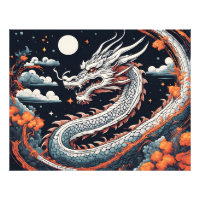 affiche du dragon de nuit