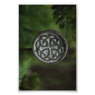 Impression Photo Affiche d'un ancien symbole irlandais