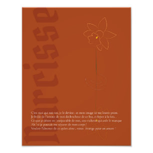 Impression Photo Affiche Narcisse