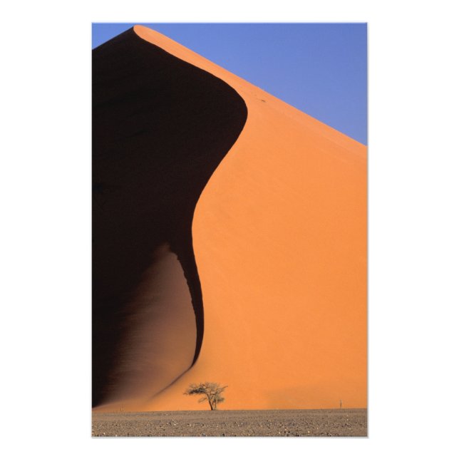 Impression Photo Afrique, Namibie, Lumière du soir sur les dunes, (Devant)